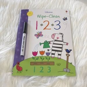 Born Wipe-Clean 123 Activity Book with Pen